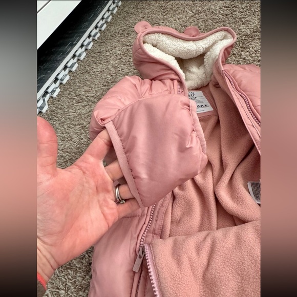 Baby Snowsuit / Bunting 12-18 mo - Picture 3 of 5